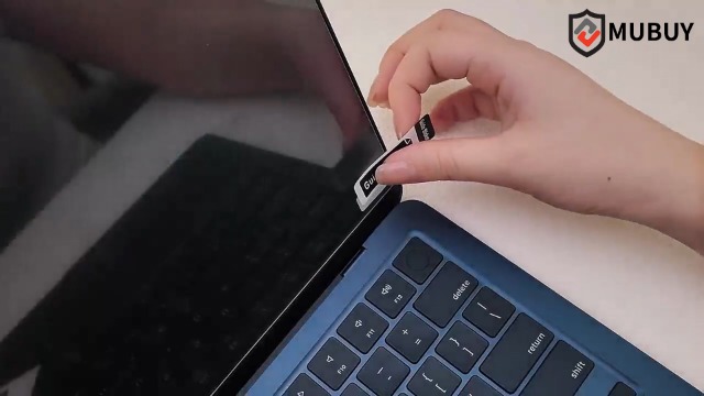 Amazon.com: Tempered Glass Screen Protector for MacBook Air 13 (M1